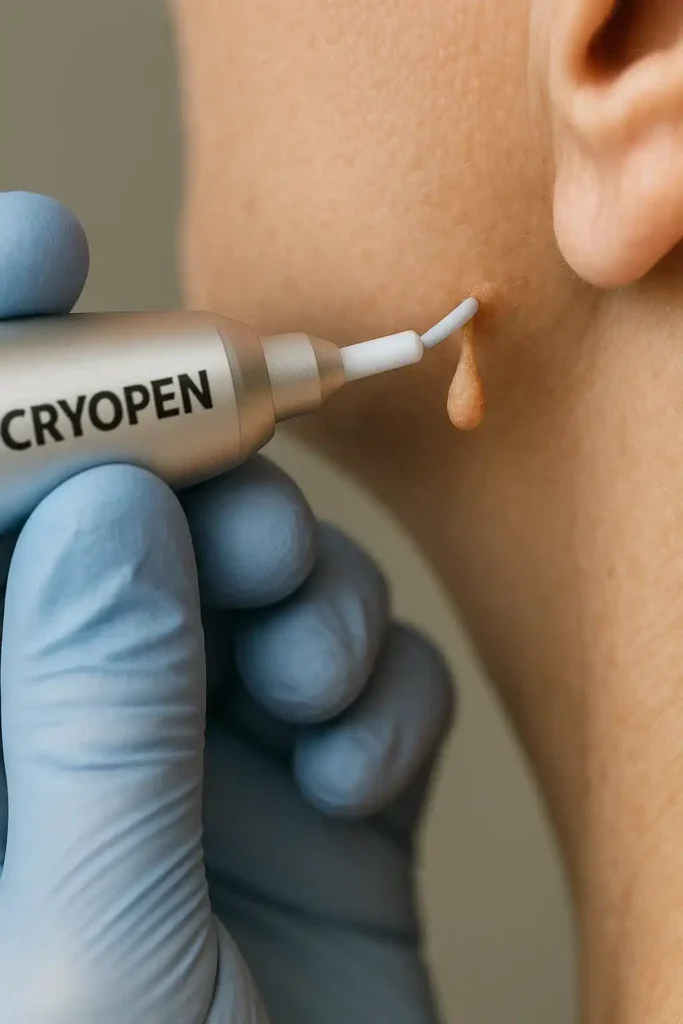 Cryopen for skin tags removal Liphook speak to our team today!