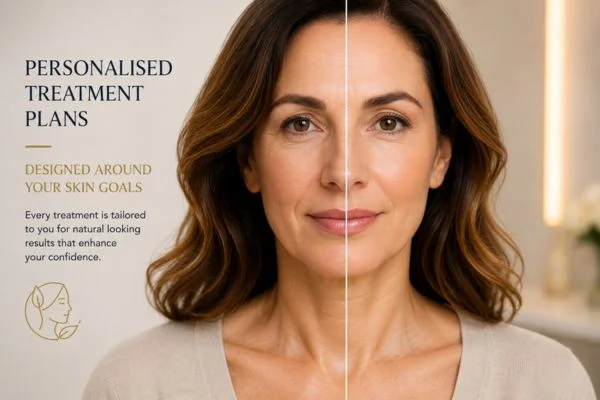 Before and after results of Collagen Lift Therapy Liphook